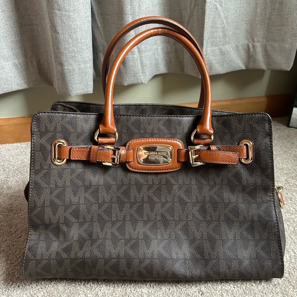Michael Kors Handbags - Michael Kors Brown Monogram Handbag